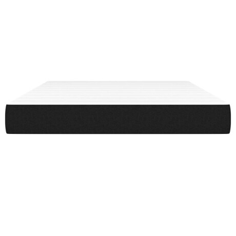 vidaXL Pocketveringmatras 140x190x20 cm stof zwart afbeelding3 - 1