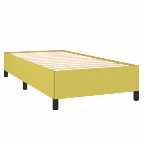 vidaXL Bedframe stof groen 90x190 cm afbeelding3 - 1