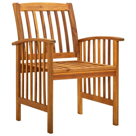 vidaXL Tuinstoelen 8 stuks met kussens, massief acaciahout afbeelding3 - 1