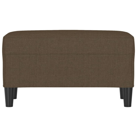 vidaXL Bankje 70x35x41 cm stof bruin afbeelding3 - 1