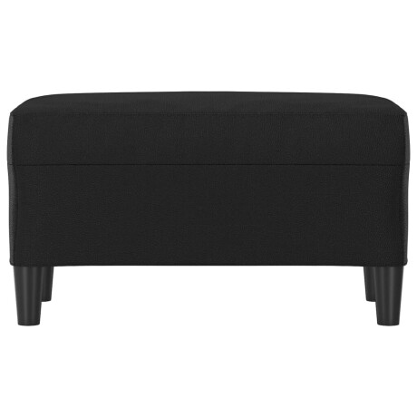 vidaXL Bankje 70x35x41 cm kunstleer zwart afbeelding3 - 1