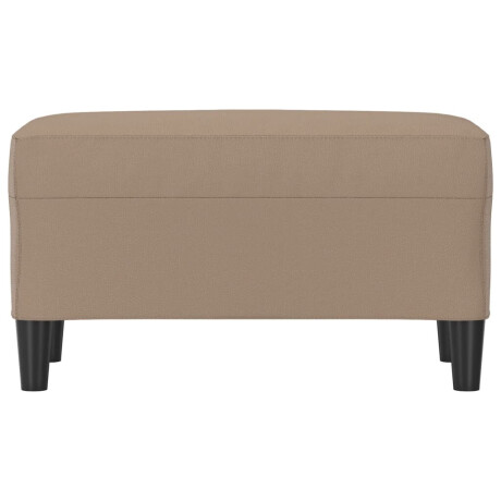 vidaXL Bankje 70x35x41 cm kunstleer cappuccinokleurig afbeelding3 - 1