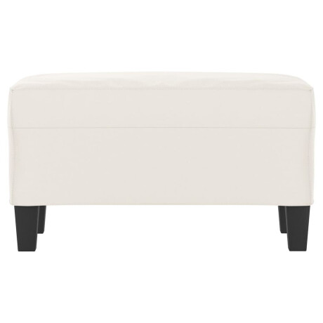 vidaXL Bankje 70x35x41 cm microvezelstof beige afbeelding3 - 1
