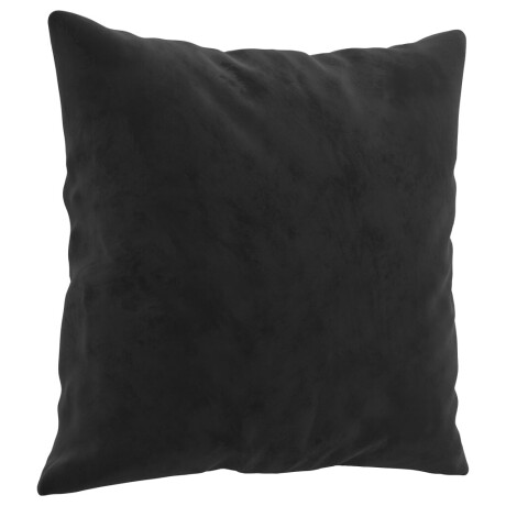 vidaXL Sierkussens 2 st 40x40 cm fluweel zwart afbeelding3 - 1