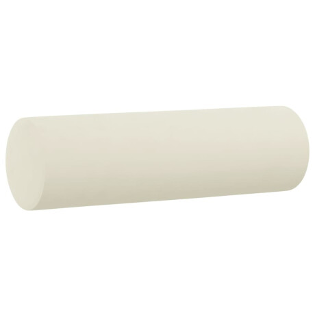 vidaXL Sierkussens 2 st 15x50 cm fluweel crèmekleurig afbeelding3 - 1
