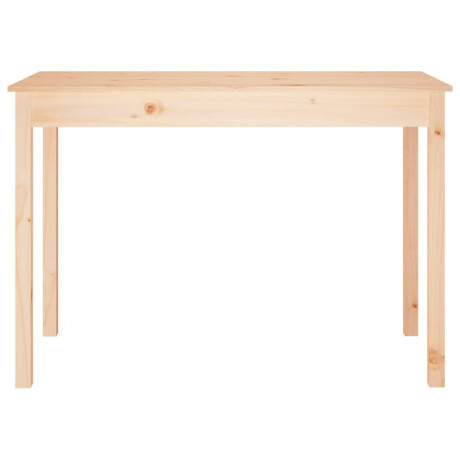 vidaXL Eettafel 110x55x75 cm massief grenenhout afbeelding3 - 1