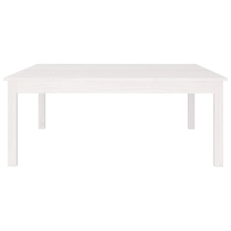 vidaXL Salontafel 100x100x40 cm massief grenenhout wit afbeelding3 - 1