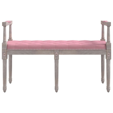 vidaXL Bankje 110x40x70 cm fluweel roze afbeelding3 - 1
