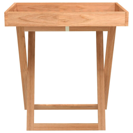 vidaXL Dienbladtafel inklapbaar 52x36x56,5 cm walnotenhout afbeelding3 - 1