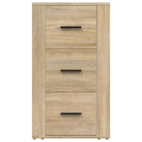 vidaXL Dressoir 40x33x70 cm bewerkt hout sonoma eikenkleurig afbeelding3 - 1