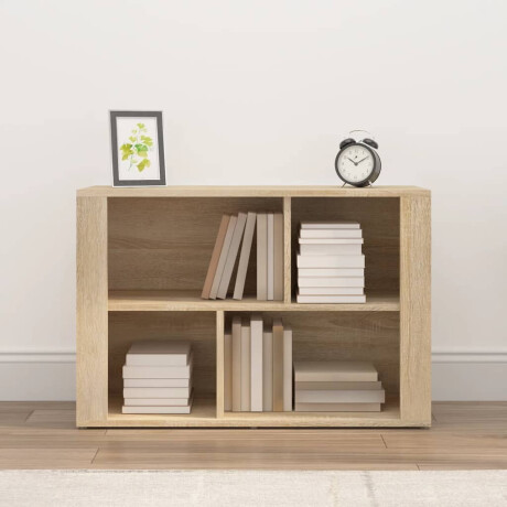 vidaXL Dressoir 80x30x54 cm bewerkt hout sonoma eikenkleurig afbeelding3 - 1