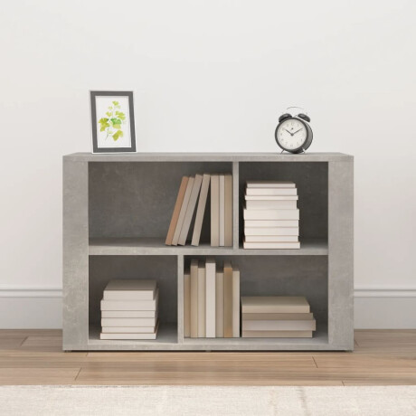 vidaXL Dressoir 80x30x54 cm bewerkt hout betongrijs afbeelding3 - 1