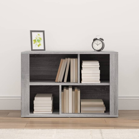 vidaXL Dressoir 80x30x54 cm bewerkt hout grijs sonoma eikenkleurig afbeelding3 - 1