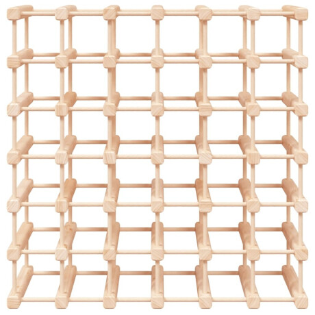 vidaXL Wijnrek voor 42 flessen 68,5x23x68,5 cm massief grenenhout afbeelding3 - 1