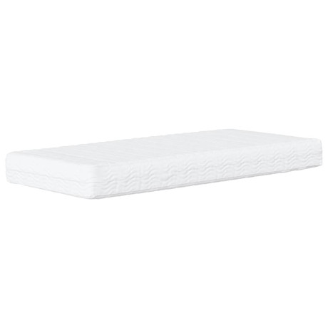 vidaXL Schuimmatras hardheid H2 H3 90x200 cm wit afbeelding3 - 1
