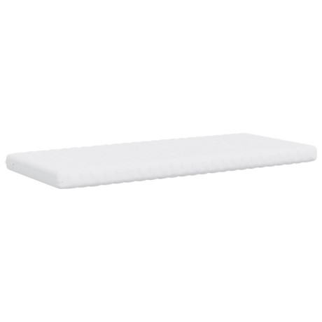 vidaXL Schuimmatras 7 zones hardheid 20 ILD 100x200 cm wit afbeelding3 - 1