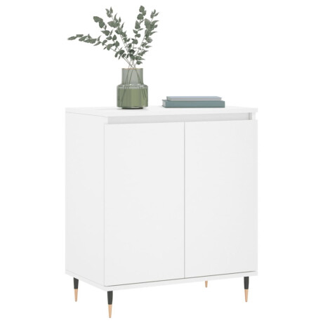 vidaXL Dressoir 60x35x70 cm bewerkt hout wit afbeelding3 - 1