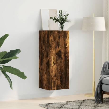 vidaXL Bovenkast 34,5x34x90 cm gerookt eikenkleurig afbeelding3 - 1