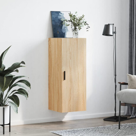 vidaXL Hangkast 34,5x34x90 cm sonoma eikenkleurig afbeelding3 - 1
