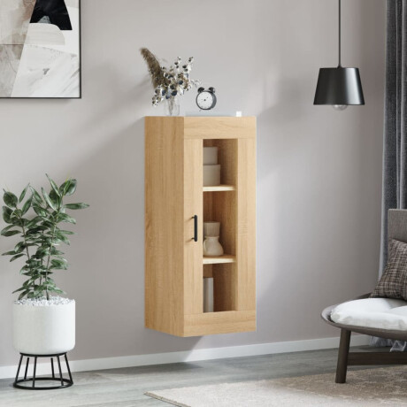 vidaXL Hangkast 34,5x34x90 cm sonoma eikenkleurig afbeelding3 - 1