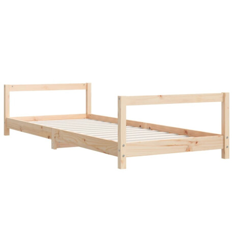 vidaXL Kinderbedframe 80x200 cm massief grenenhout afbeelding3 - 1