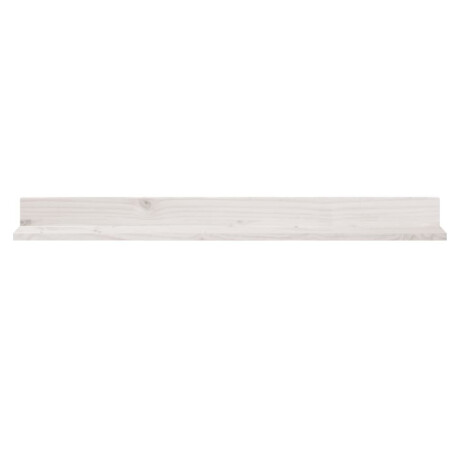 vidaXL Wandkasten 2 st 110x11x9 cm massief grenenhout wit afbeelding3 - 1
