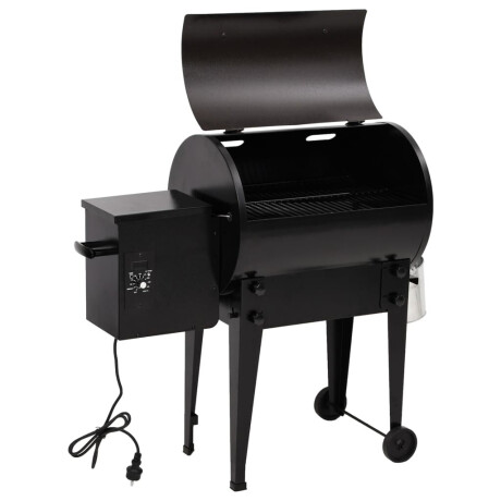 vidaXL Pelletbarbecue 94 cm ijzer zwart afbeelding3 - 1