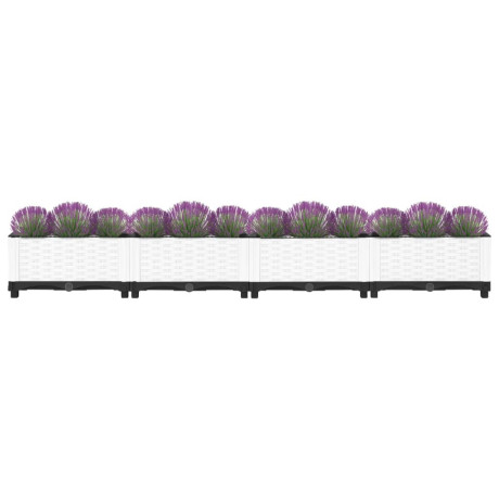 vidaXL Plantenbak verhoogd 160x40x23 cm polypropeen afbeelding3 - 1