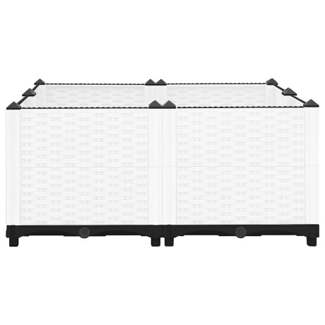 vidaXL Plantenbak verhoogd 80x80x38 cm polypropyleen afbeelding3 - 1