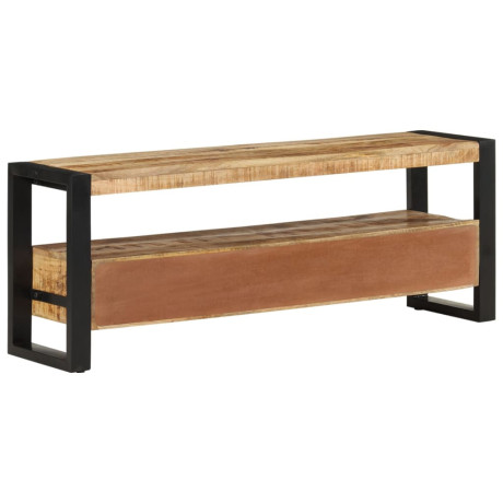 vidaXL Tv-meubel 120x30x45 cm massief mangohout afbeelding3 - 1