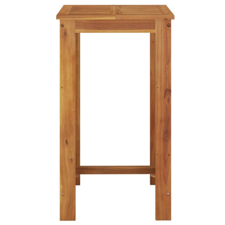 vidaXL Tuinbartafel 60x60x105 cm massief acaciahout afbeelding3 - 1