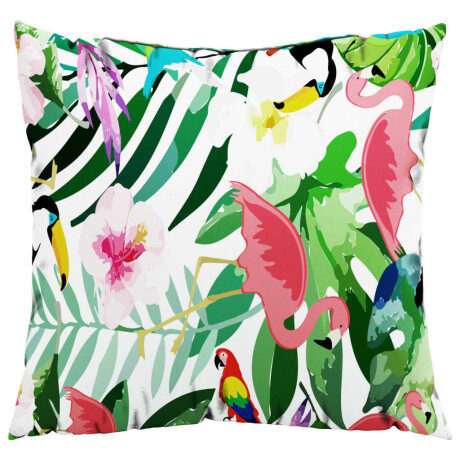 vidaXL Sierkussens 4 st 50x50 cm stof meerkleurig afbeelding3 - 1