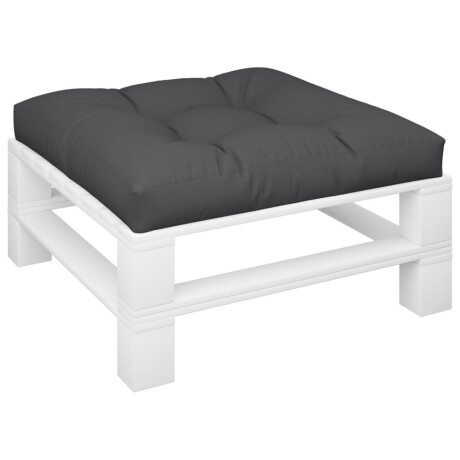 vidaXL Palletkussen 70x70x12 cm stof zwart afbeelding3 - 1
