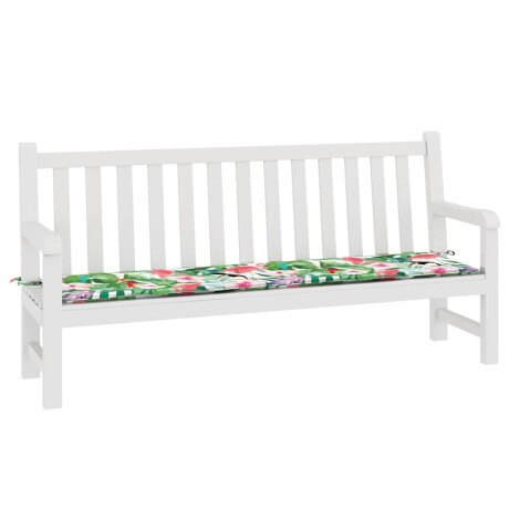 vidaXL Tuinbankkussen 200x50x4 cm stof meerkleurig afbeelding3 - 1