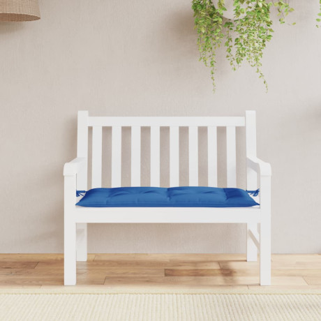 vidaXL Tuinbankkussen 100x50x7 cm oxford stof blauw afbeelding3 - 1