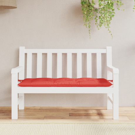 vidaXL Tuinbankkussen 120x50x7 cm oxford stof rood afbeelding3 - 1