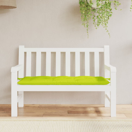 vidaXL Tuinbankkussen 120x50x7 cm oxford stof heldergroen afbeelding3 - 1