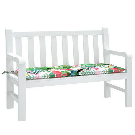 vidaXL Tuinbankkussen 120x50x7 cm stof meerkleurig afbeelding3 - 1