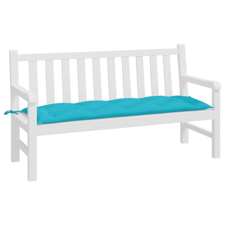 vidaXL Tuinbankkussen 150x50x7 cm oxford stof turquoise afbeelding3 - 1