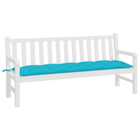 vidaXL Tuinbankkussen 180x50x7 cm oxford stof turquoise afbeelding3 - 1