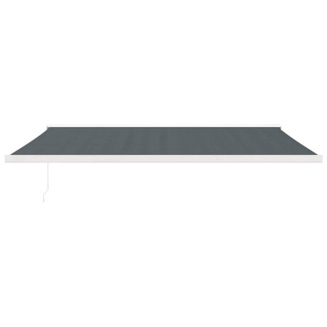 vidaXL Luifel uittrekbaar 5x3 m stof en aluminium antracietkleurig afbeelding3 - 1