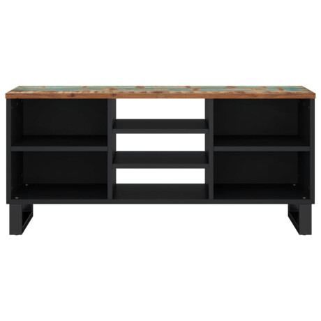 vidaXL Tv-meubel 100x33x46 cm massief hout gerecycled en bewerkt hout afbeelding3 - 1