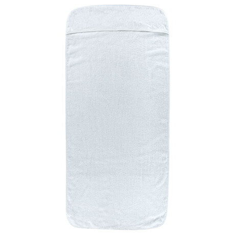 vidaXL Strandhanddoeken 2 st 400 g/m² 60x135 cm stof wit afbeelding3 - 1