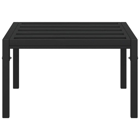 vidaXL Tuintafel 60x60x35 cm staal zwart afbeelding3 - 1