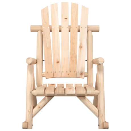 vidaXL Tuinschommelstoel 69x96x101 cm massief vurenhout afbeelding3 - 1