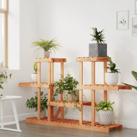 vidaXL Plantenstandaard 110x25x73 cm massief vurenhout afbeelding3 - 1