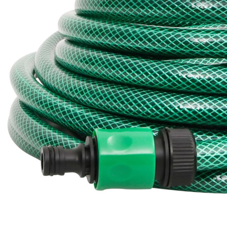 vidaXL Zwembadslang 30 m PVC groen afbeelding3 - 1