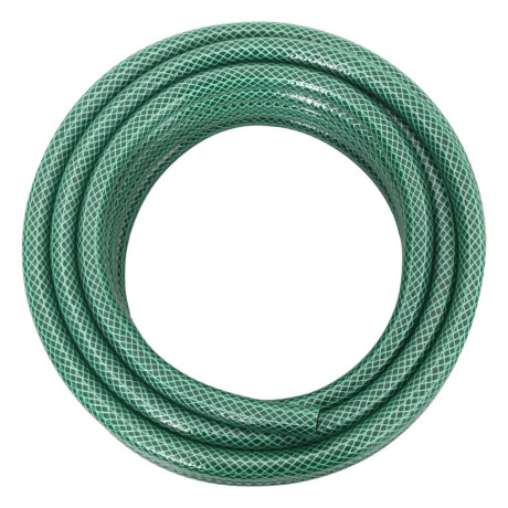 vidaXL Tuinslang met koppelingsset 0,6'' 10 m PVC groen afbeelding3 - 1