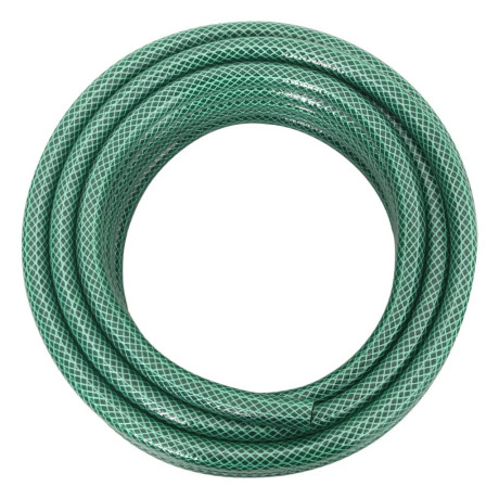 vidaXL Tuinslang met koppelingsset 0,5'' 10 m PVC groen afbeelding3 - 1