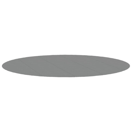 vidaXL Zwembadgrondzeil Ø550 cm polyester geotextiel lichtgrijs afbeelding3 - 1